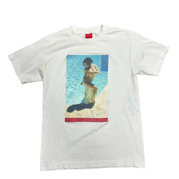 Visual X Jayden Jaymes T Shirt Men's Small Sexy Photo Graphic Streetwear - Picture 8 of 8
